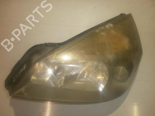 Used Left headlight Left headlight RENAULT ESPACE IV (JK0/1_) 1.9 dCi (JK0U, JK0G) (120 hp) 35665825 35665825