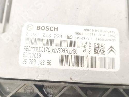 Engine control unit (ECU) CITROËN BERLINGO MULTISPACE (B9) 1.6 HDi 75 16V | BP32584572M57  - Image 5