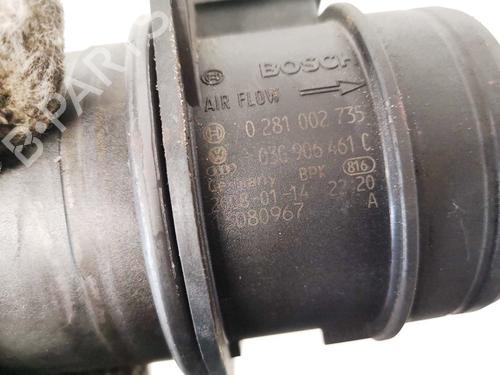 Mass air flow sensor VW PASSAT CC B6 (357) 2.0 TDI | BP35452072M95 - Image 3