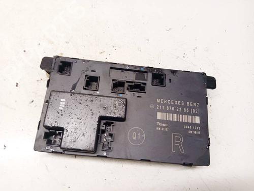 Used Electronic module Electronic module MERCEDES-BENZ E-CLASS (W211) E 220 CDI (211.006) (136 hp) 34825788 34825788