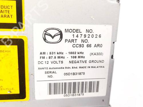 Climate control MAZDA 5 (CR) 2.0 CD (CR19) | BP35304760I5 - Image 3