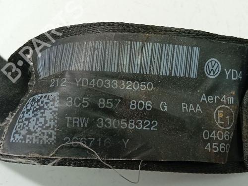 Rear right seatbelt VW PASSAT B6 (3C2) 1.9 TDI | BP34775210I28 - Image 4