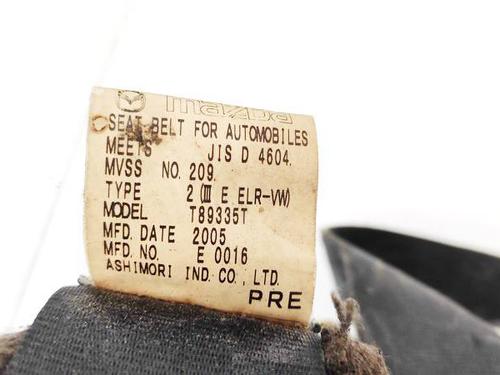Front left seatbelt MAZDA 5 (CR) 2.0 CD (CR19) | BP35275770I26 - Image 3
