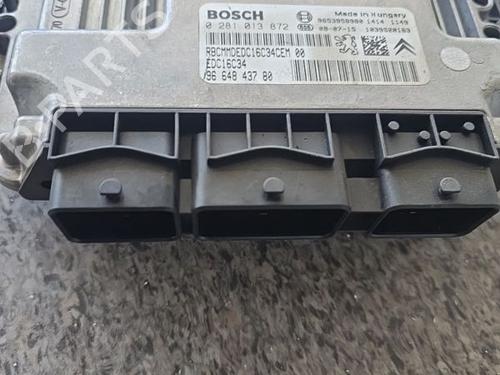 Engine control unit (ECU) CITROËN C5 III (RD_) 1.6 HDi 110 (RD9HZC) | BP36102697M57 - Image 5