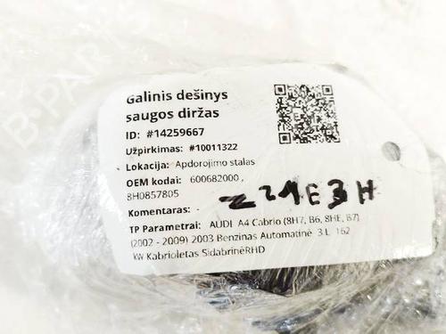 Rear right seatbelt AUDI A4 B6 (8E2) 3.0 quattro | BP38611611I28 - Image 3
