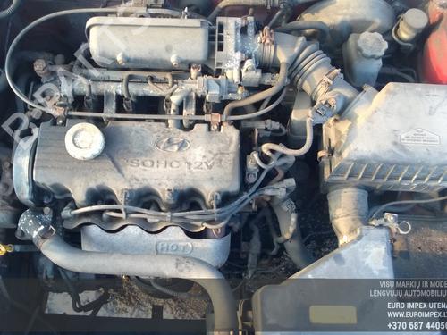 Engine mount HYUNDAI ACCENT II (LC) 1.3 | BP33493099M89 - Image 9