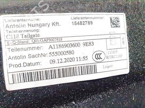 Boot lining MERCEDES-BENZ CLA (C118) CLA 200 4-matic (118.388) | BP39420088I3 - Image 3