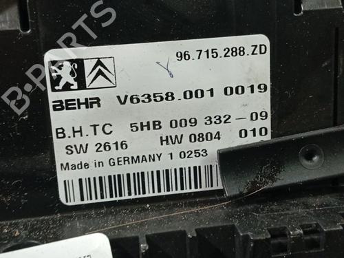 Climate control CITROËN C5 III (RD_) 1.6 HDi 110 (RD9HZC) | BP39999489I5 - Image 5