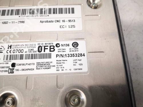 Electronic module CHEVROLET CRUZE Hatchback (J305) 1.7 D | BP38006052M83 - Image 3