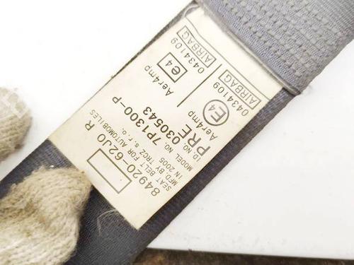 Front right seatbelt SUZUKI SWIFT III (MZ, EZ) 1.3 (RS413, ZC11S) | BP34934891I25 - Image 3