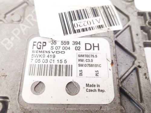 Engine control unit (ECU) OPEL ASTRA H (A04) 1.6 (L48) | BP32587408M57 - Image 3