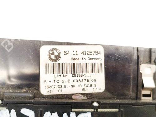 Climate control BMW 3 Touring (E46) 320 d | BP34765123I5 - Image 3