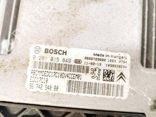Engine control unit (ECU) CITROËN C3 II (SC_) 1.4 HDi 70 (SC8HZC, SC8HR0, SC8HP4) | BP32541179M57