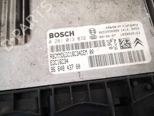 Engine control unit (ECU) CITROËN C3 Picasso (SH_) 1.6 HDI 90 | BP32925708M57 - Image 2