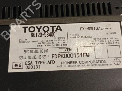 Radio LEXUS IS II (_E2_) 220d (ALE20) | BP37687394E6  - Image 5