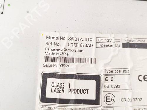 Radio SUBARU LEGACY V (BM) 2.0 D AWD (BMD) | BP35013501E6 - Image 2