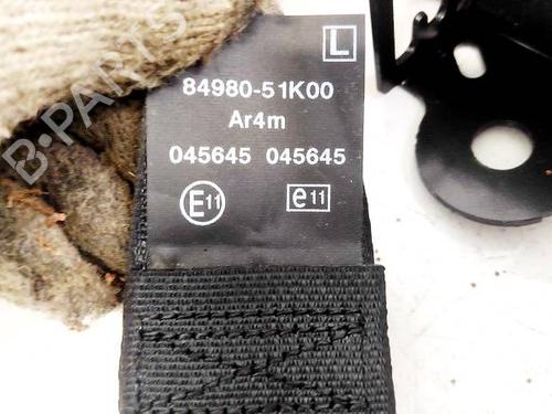 Rear left seatbelt OPEL AGILA B (H08) 1.2 (F68) | BP35244855I29 - Image 3