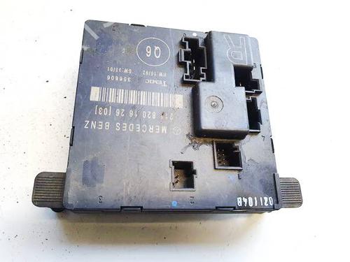 Used Electronic module Electronic module MERCEDES-BENZ E-CLASS (W211) E 220 CDI (211.006) (150 hp) 35169856 35169856
