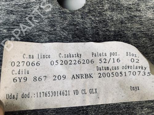 Rear left panel SKODA FABIA I (6Y2) 1.9 TDI | BP35607371C60 - Image 3