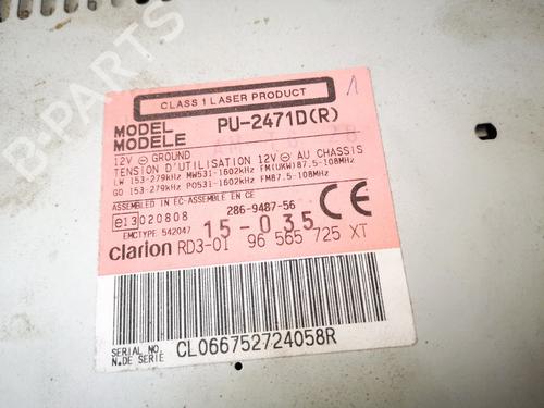 Radio CITROËN C8 (EA_, EB_) 2.0 HDi | BP35431366E6 - Image 2