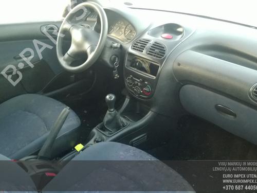 Warning switch PEUGEOT 206 Hatchback (2A/C) 1.4 i | BP35654792I22  - Image 6
