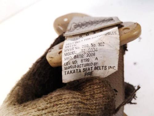 Front right seatbelt NISSAN QUEST (V42) 3.5 | BP35321614I25 - Image 3