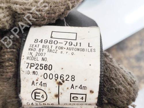 Rear left seatbelt SUZUKI SX4 (EY, GY) 1.6 DDIS (RW416D) | BP35300825I29 - Image 3