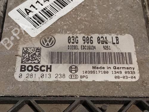 Engine control unit (ECU) SKODA OCTAVIA II (1Z3) 1.9 TDI | BP37227484M57 - Image 5