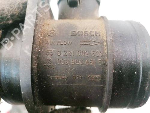 Mass air flow sensor VW GOLF PLUS V (5M1, 521) 1.9 TDI | BP35373569M95 - Image 3