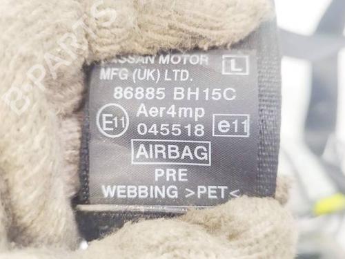Front left seatbelt NISSAN NOTE (E11, NE11) 1.4 | BP35078433I26 - Image 3