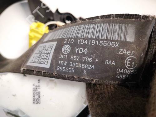 Front right seatbelt VW PASSAT B6 (3C2) 2.0 FSI | BP35159752I25 - Image 3