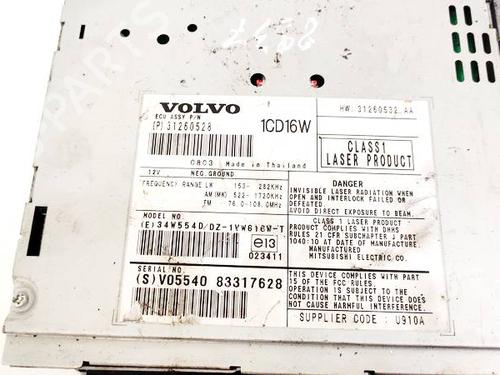 Radio VOLVO V50 (545) 2.0 D | BP35317596E6 - Image 2