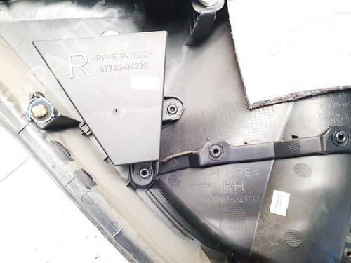 Rear right panel TOYOTA AURIS (_E18_) 1.6 (ZRE181_, ZRE185_, ZRE185R, ZRE181R) | BP35275119C61 - Image 3