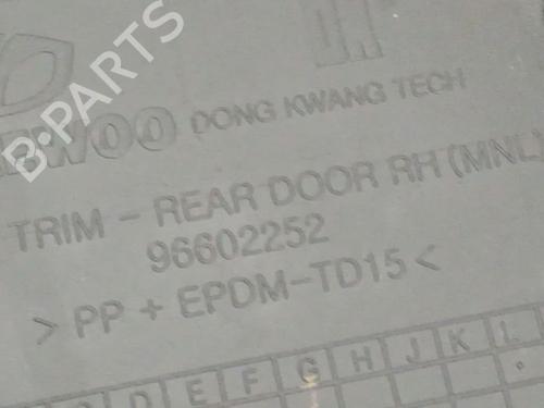 Rear right panel CHEVROLET SPARK Hatchback Van (M200, M250) 0.8 | BP34770764C61 - Image 4