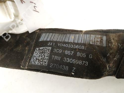Rear left seatbelt VW PASSAT B6 (3C2) 2.0 TDI | BP35441866I29 - Image 3