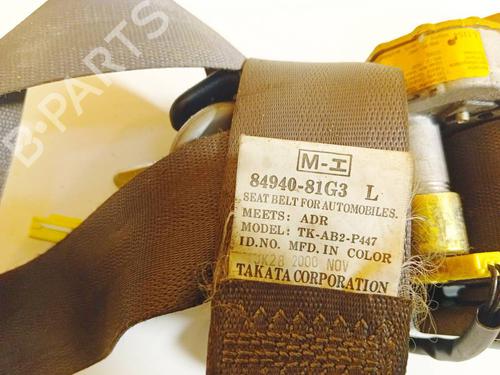 Front left seatbelt SUZUKI IGNIS II (MH) 1.3 (RM413) | BP34951423I26 - Image 3