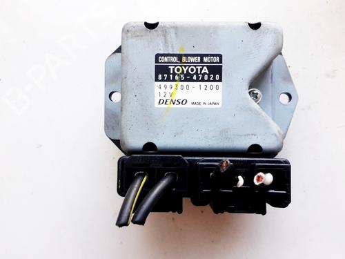Used Heater resistor Heater resistor TOYOTA PRIUS Liftback (_W2_) 1.5 Hybrid (NHW20_, NHW20R) (112 hp) 35864994 35864994
