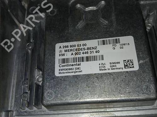 Engine control unit (ECU) MERCEDES-BENZ A-CLASS (W169) A 150 (169.031, 169.331) | BP32546157M57 - Image 2