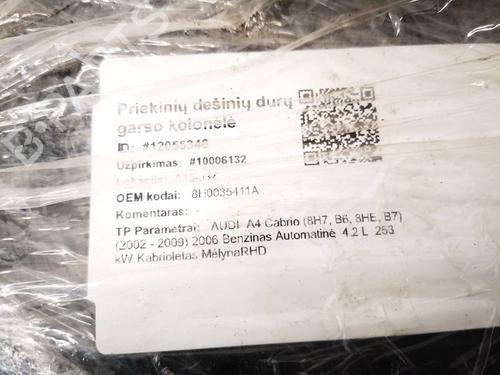 Speaker AUDI A3 (8P1) 2.0 TDI 16V | BP37084693E2 - Image 2