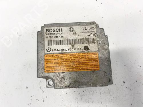 Used ECU airbags ECU airbags MERCEDES-BENZ VITO Bus (W639) 109 CDI (639.701, 639.703, 639.705) (88 hp) 32581777 32581777