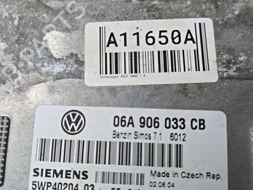Engine control unit (ECU) VW GOLF V (1K1) 1.6 | BP38792033M57 - Image 2