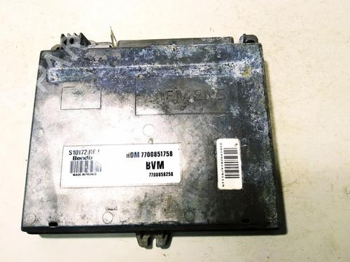 Used Engine control unit (ECU) Engine control unit (ECU) RENAULT MEGANE I (BA0/1_) 1.6 e (BA0F, BA0S) (90 hp) 33109043 33109043