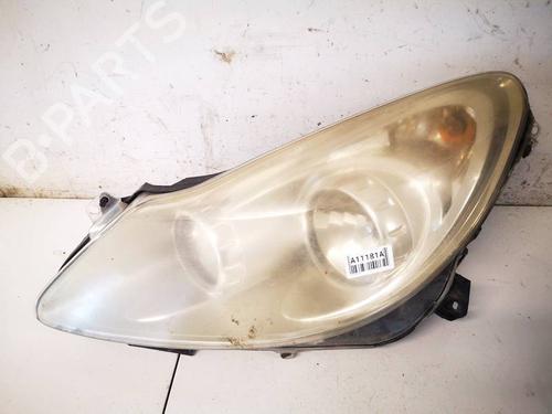 Used Left headlight Left headlight OPEL CORSA D (S07) 1.3 CDTI (L08, L68) (75 hp) 34801631 34801631