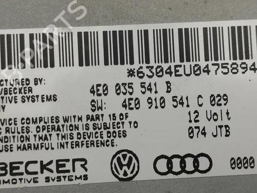 Electronic module AUDI A8 D3 (4E2, 4E8) 3.0 TDI quattro | BP28841922M83 