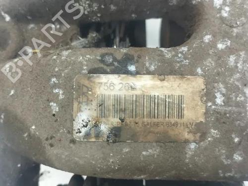 Left rear brake caliper CITROËN DS4 (NX_) 2.0 HDi 165 | BP28845009M107