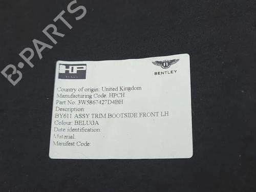 Tailgate trim BENTLEY CONTINENTAL FLYING SPUR (3W_) 6.0 | BP30724108C151 