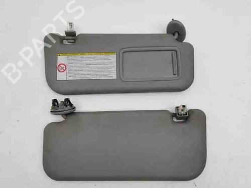 Used Right sun visor TOYOTA YARIS (_P1_) 1.4 D-4D (NLP10_, NLP10R) (75 hp) 28855938