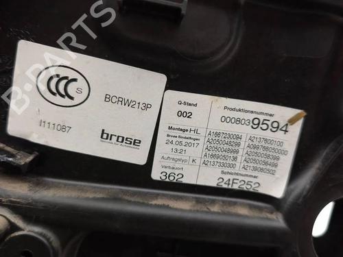 Rear left window mechanism MERCEDES-BENZ E-CLASS (W213) E 220 d (213.004) | BP36414220C24 - Image 9