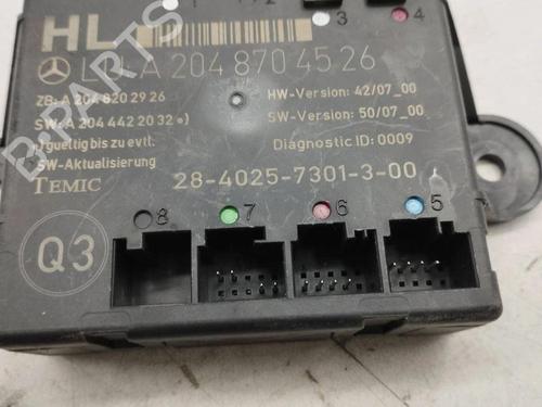 Electronic module MERCEDES-BENZ C-CLASS (W204) C 220 CDI (204.002) | BP28904711M83 