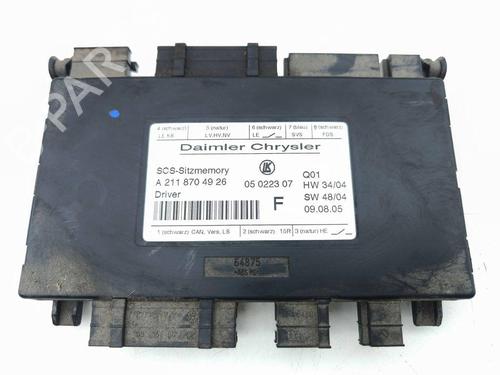 Electronic module MERCEDES-BENZ C-CLASS (W203) C 220 CDI (203.006, 203.008) | BP29569476M83 
